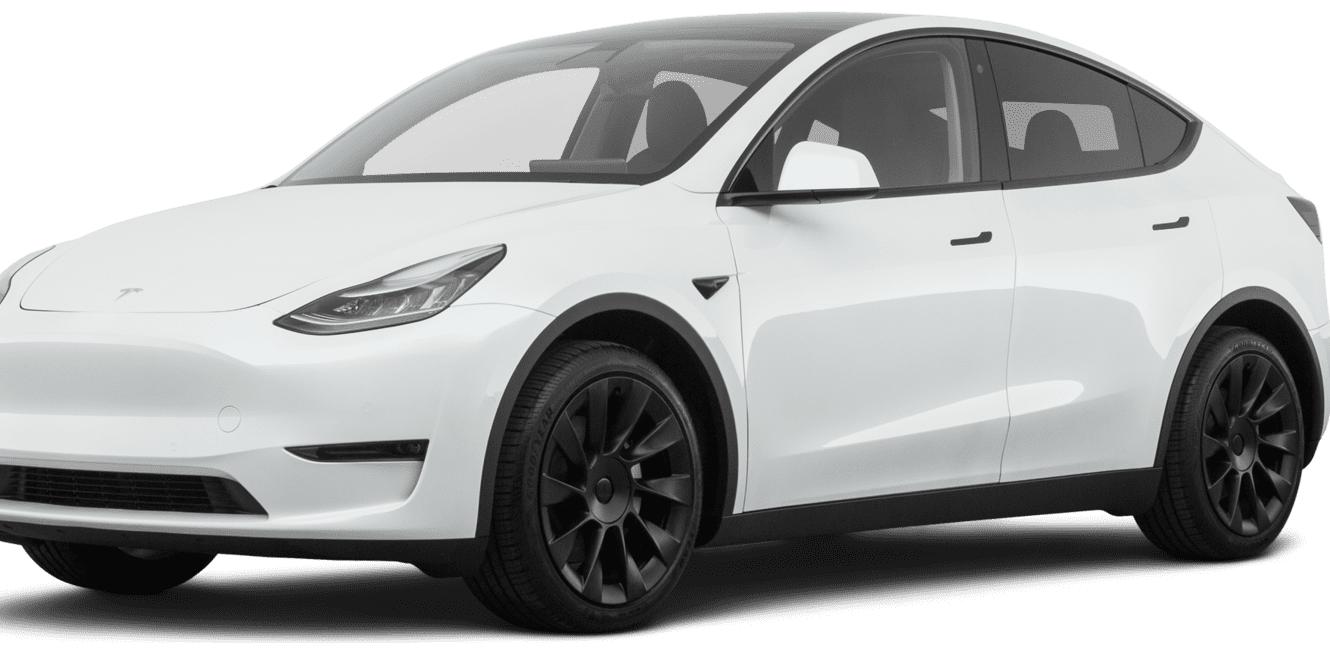 TESLA MODEL Y 2021 5YJYGDEE4MF090514 image